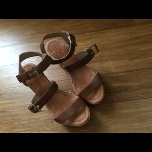 Kate spadesandals wedges